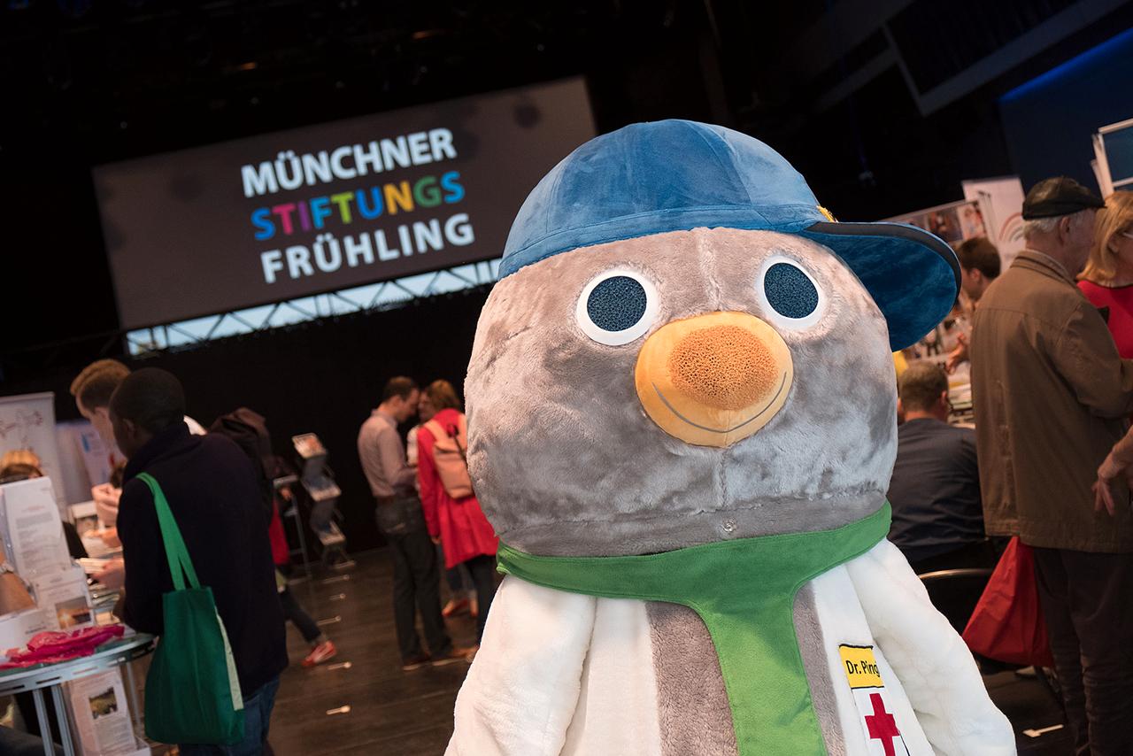 Dr. Pingi beim Münchner Stiftungsfrühling 2019