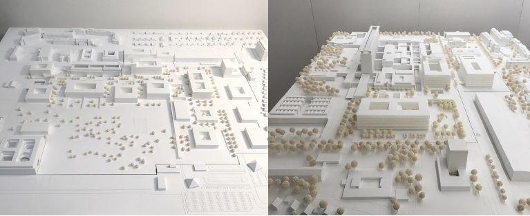 Architekturmodell von OBERMEYER Planen + Beraten GmbH München